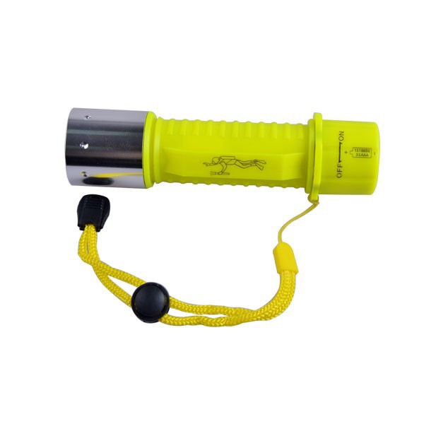 ABS CREE T6 LED Dive Light With Wrist Strap