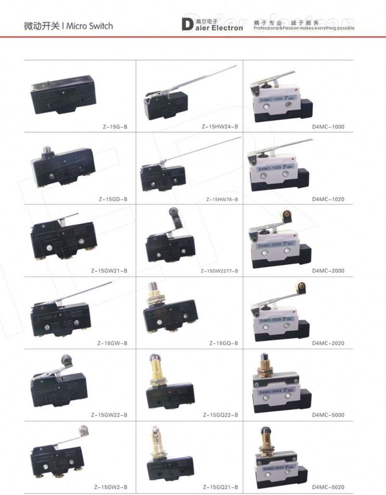 WK3-1 6A 125VAC SPDT ON OFF Momentary 4 Pins Micro Switch T85 5e4