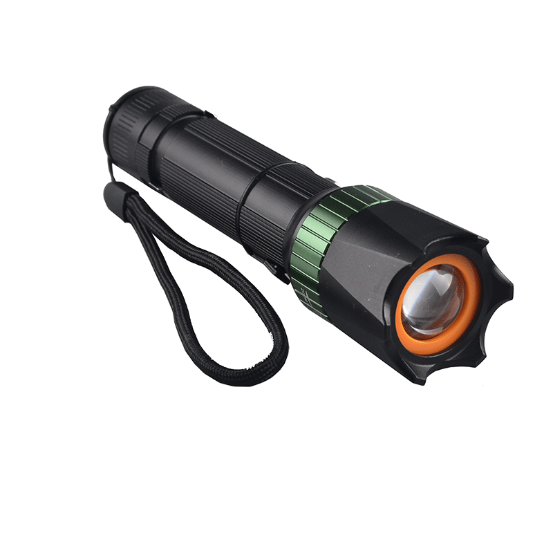 Dimmer LED Zoomable 18650 battery Zoom Flashlight rechargeable waterproof torch light