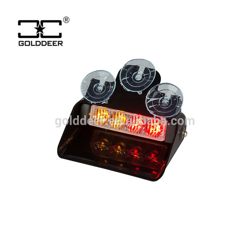 9-30V red amber strobe light Led windshield light (SL4T-V)