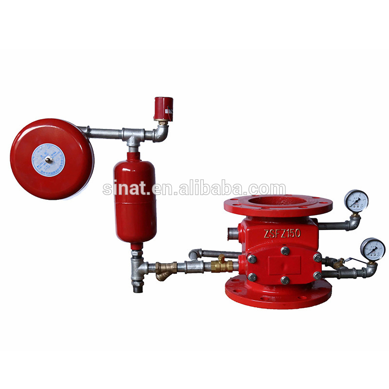 6 Red Fire Wet Alarm Valve on sell