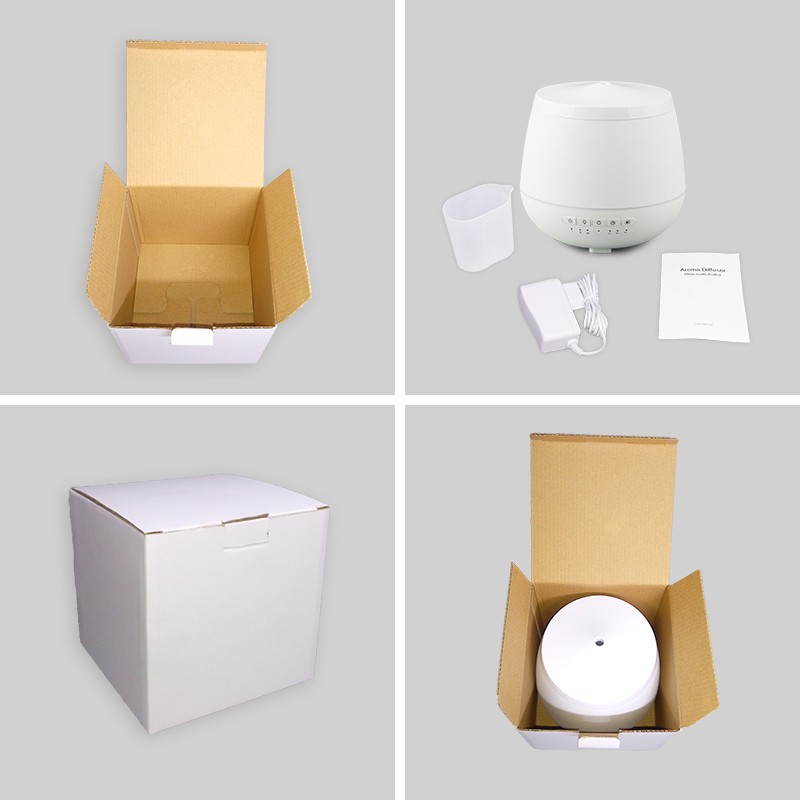 HIDLY White Color 350ml Aroma Diffuser for Home and Office Use Long Run Hour