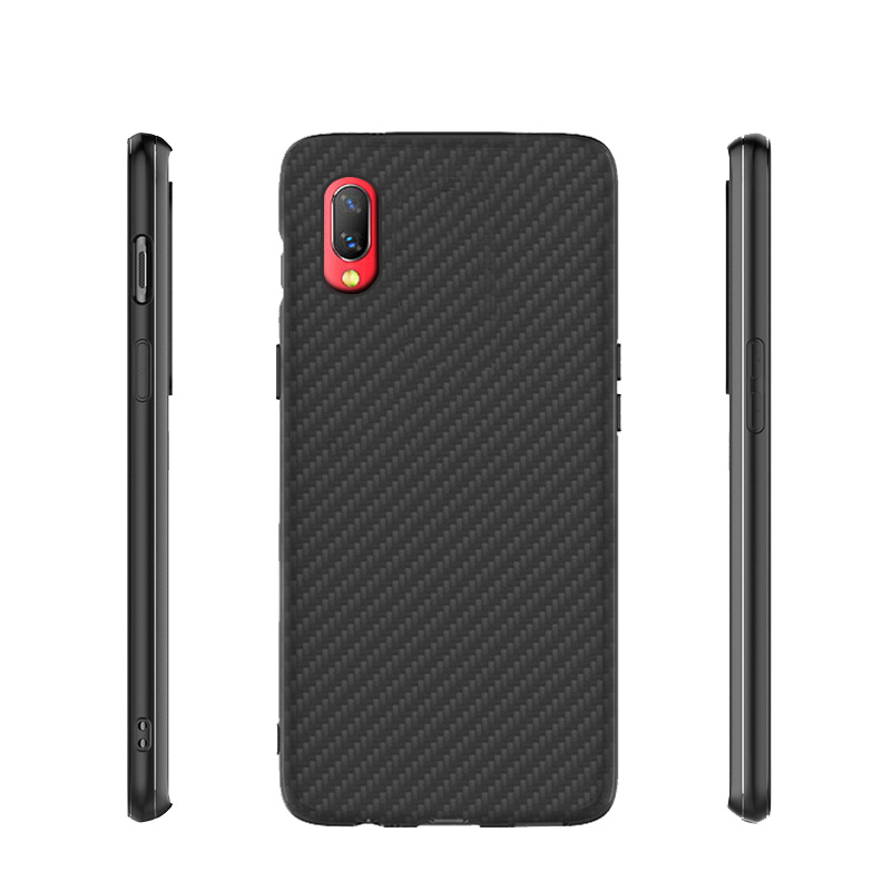 Matte Finish Carbon Fiber Textured Light Thin Shock Absorbing Bumper Skin hard case For Vivo NEX S