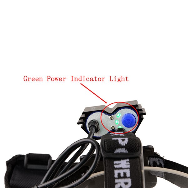 2*XM-L T6 LED Head Lmap Bike White Front Light High Power Bicycle Front Light