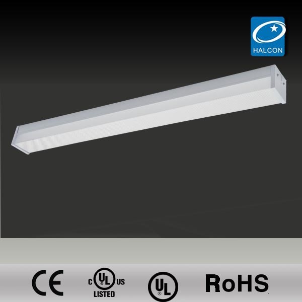 1.2m 45w LED Linear Light  Sensor and Emergency LED Batten Light Steel Base Acrylic Diffuser  Light for Meeting Room