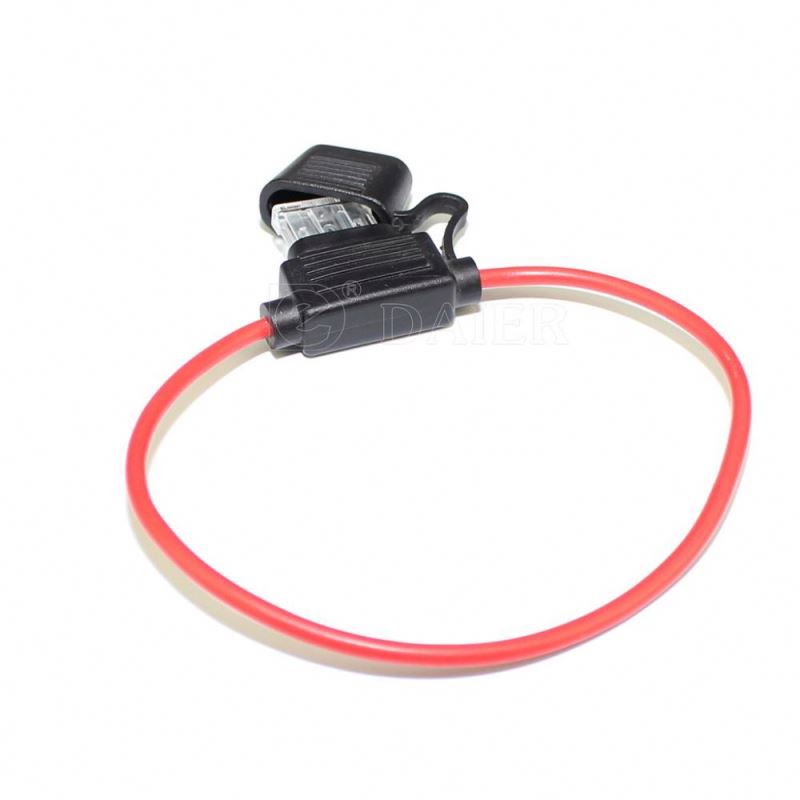 10A 32VDC Middle ATC Blade Automotive Fuse Holder Fuse Base For Car
