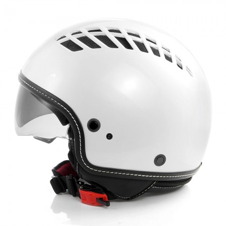 Motorcycle Helmet Vintage Harley Half Helmet Size L White