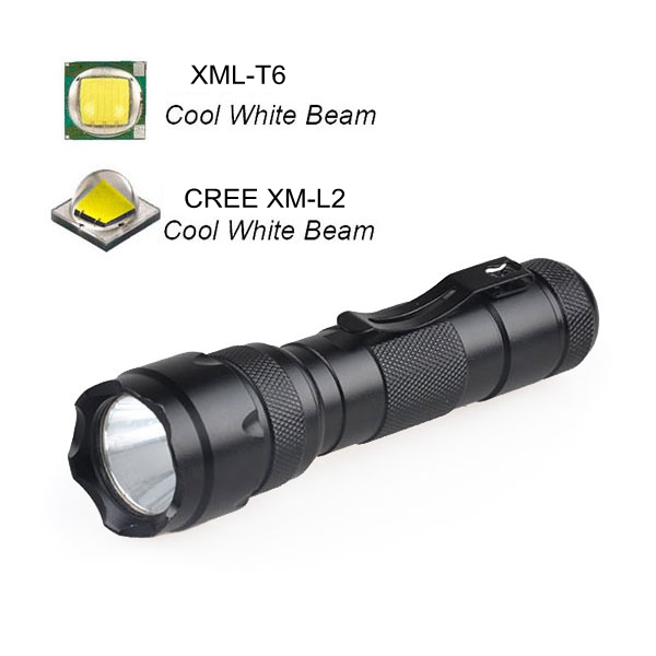 Super Bright 1200 Lumens Pocket Handheld Rechargeable LED Flashlight 10W XM L T6 LED 3 Modes Ultrafire Flashlight