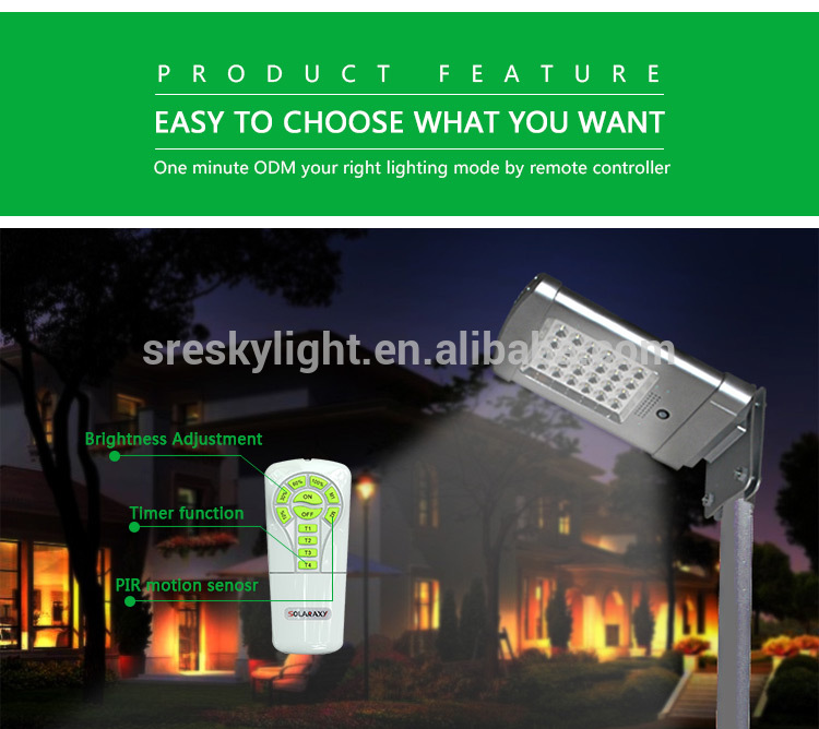 Wholesale All In One Solar Garden Light Sets With Led 1000Lm