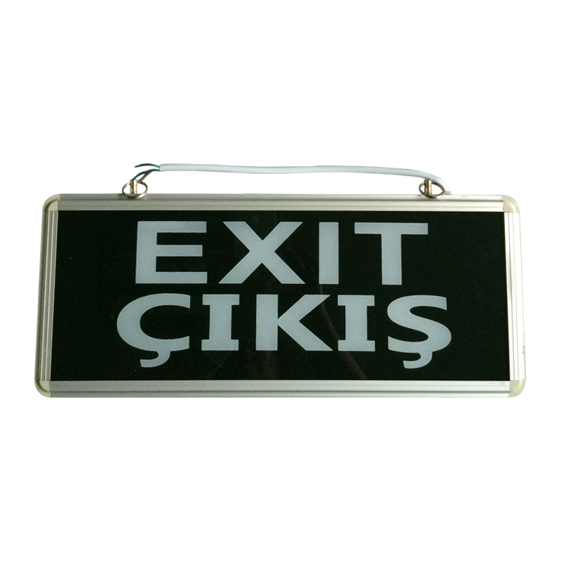 China factory ceiling mounted emergency light exit sign