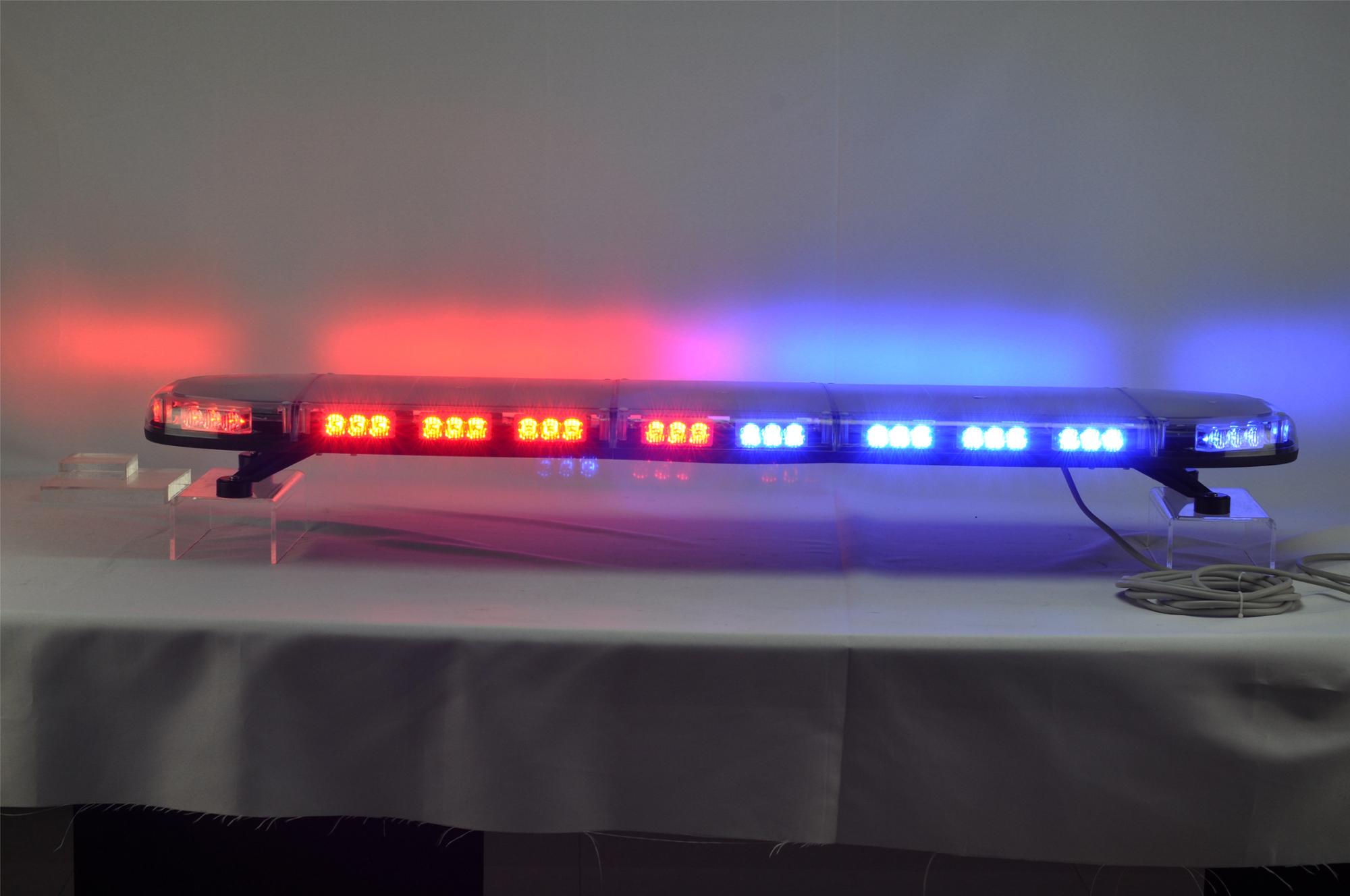 50 inch red blue Police led roof light bar for security patrol car(TBD09926)