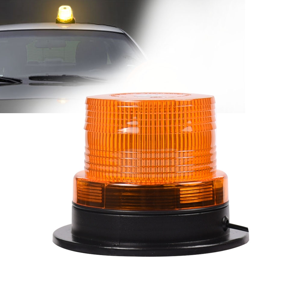 high quality rotating safety orange emergency led strobe flash warning light