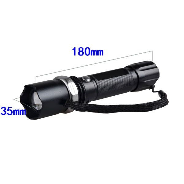 Aluminum Alloy Rechargeable Led Flashlight Uv Ultra Violet Blacklight