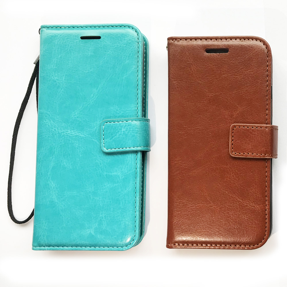 Factory supply wallet leather case For Lenovo Z6 stand leather flip cover