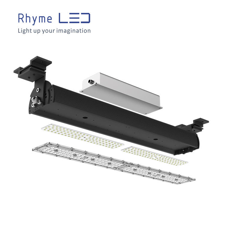 ETL DLC 140LM/W Linear Led High Bay 80-300W 0-10V Dimming, Sensor or Emergency Linear Led High Bay Light