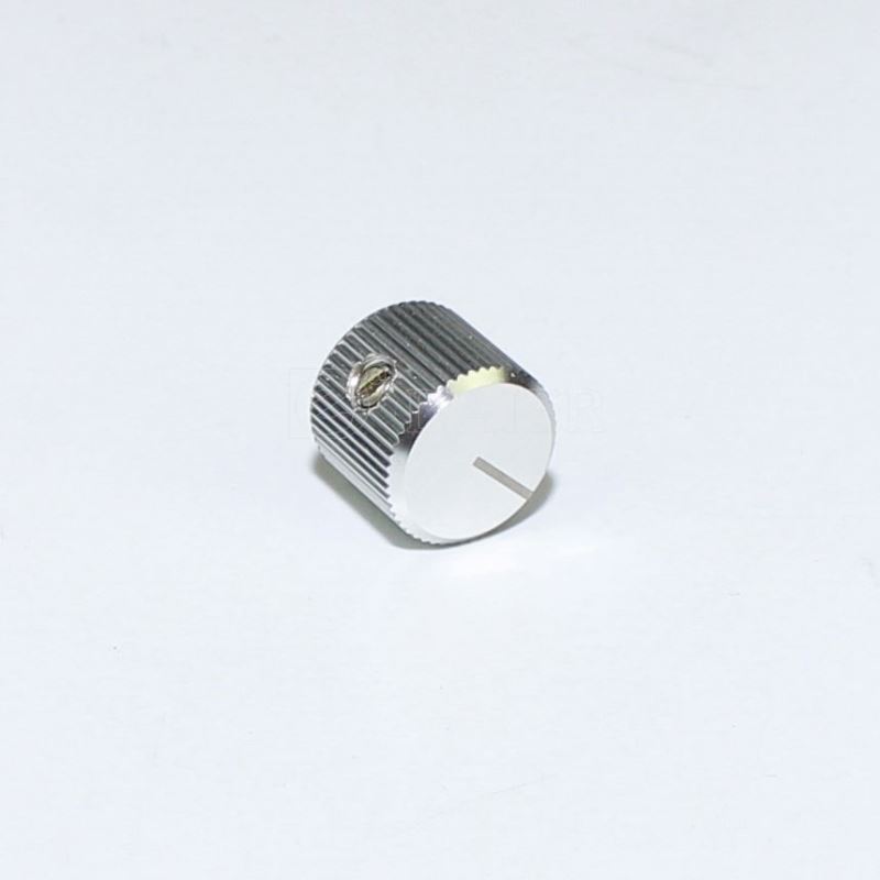 15MMX12.5MM 0.25 Inch Silver Rotary Electronic Control Potentiometer China Guitar Knobs