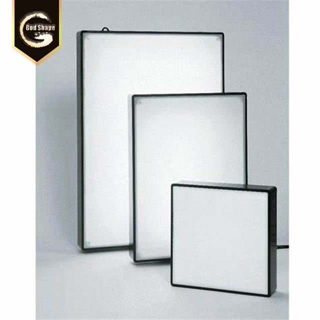 Stainless Steel Outdoor Advertising Acrylic face Panel Double Sided Light Box