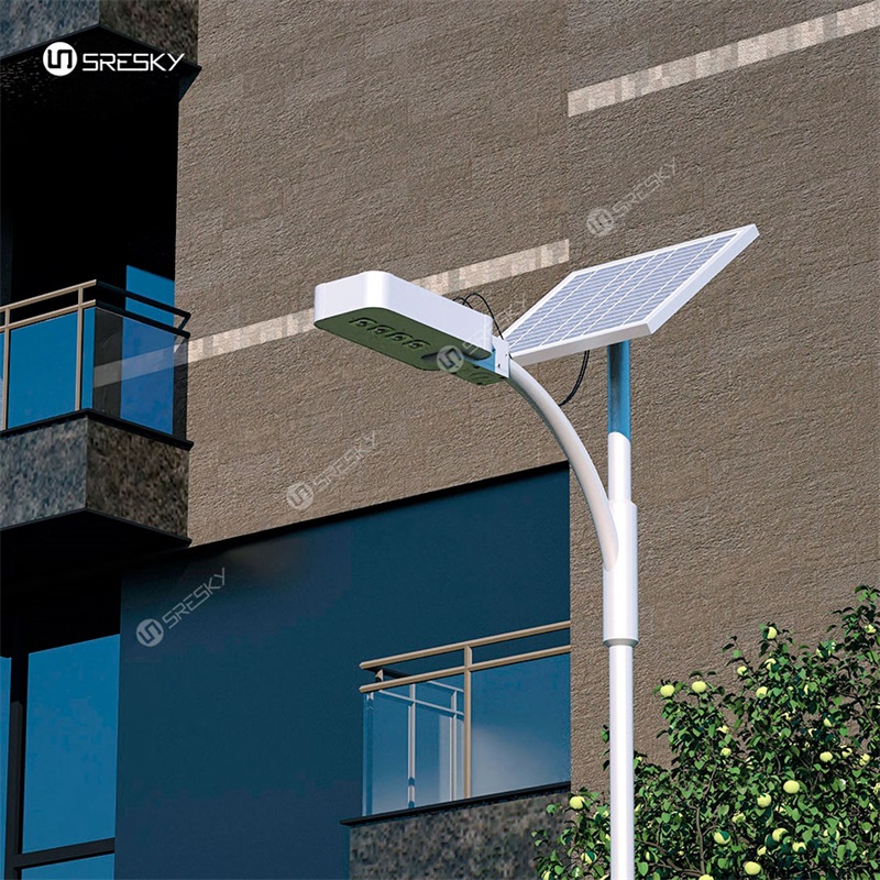 Newest outdoor waterproof split 20w 30w lampadaire solaire street