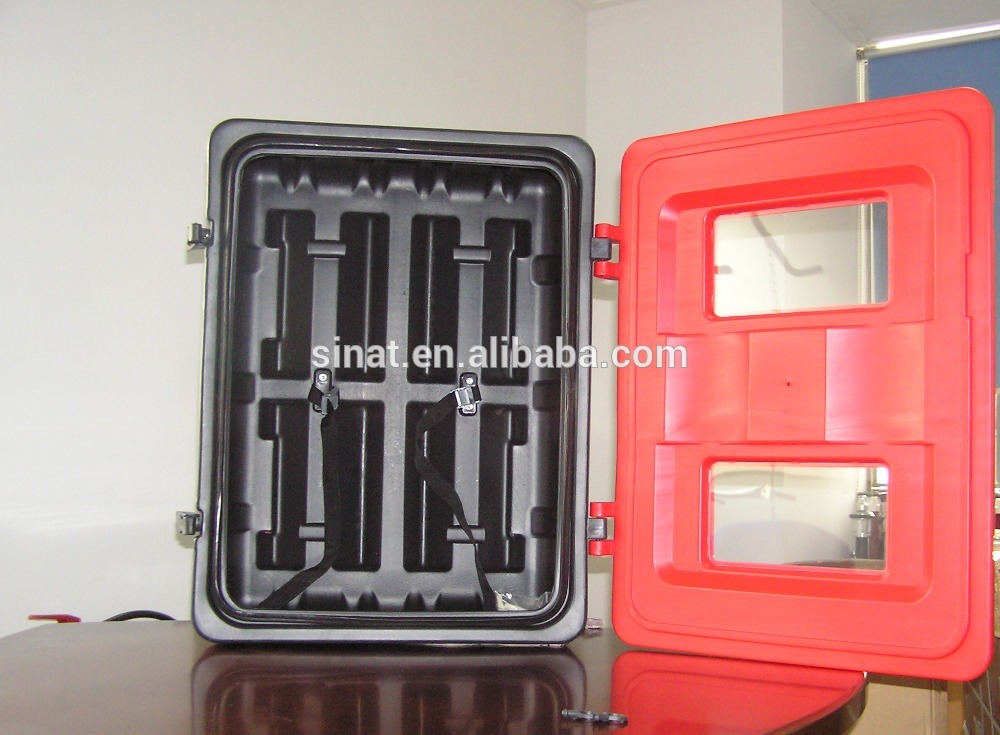 Single and Double Fire Extinguisher stand Fire cabinet