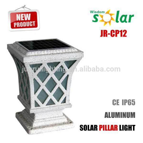 Led Solar Lawn Post Lights Solar Outdoor Pillar Lights Gate Post Light Solar Fence Lamps