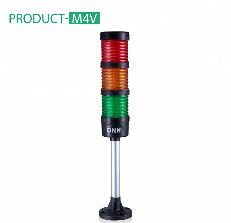 DC 24V 3 LED Red Green Yellow Lamp Industrial Signal Tower Light