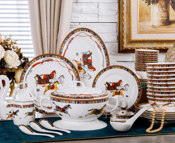 Very nice bone china dinner set ceramic tableware dinner sets