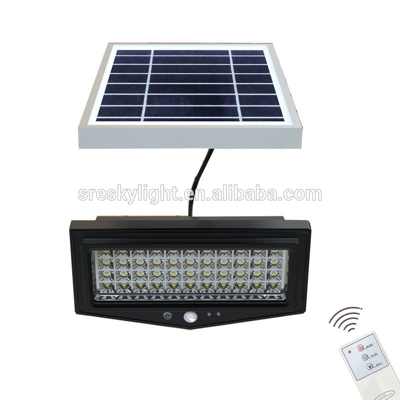 Remote Control High Lumen Wholesale Cheap Wall Solar Garden Light Outdoor