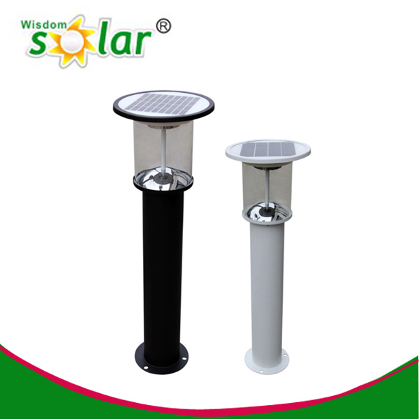 Stainless steel garden led solar outdoor light with timer