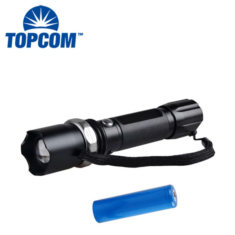 TP-1801UV Aluminum Flashlight With Charger