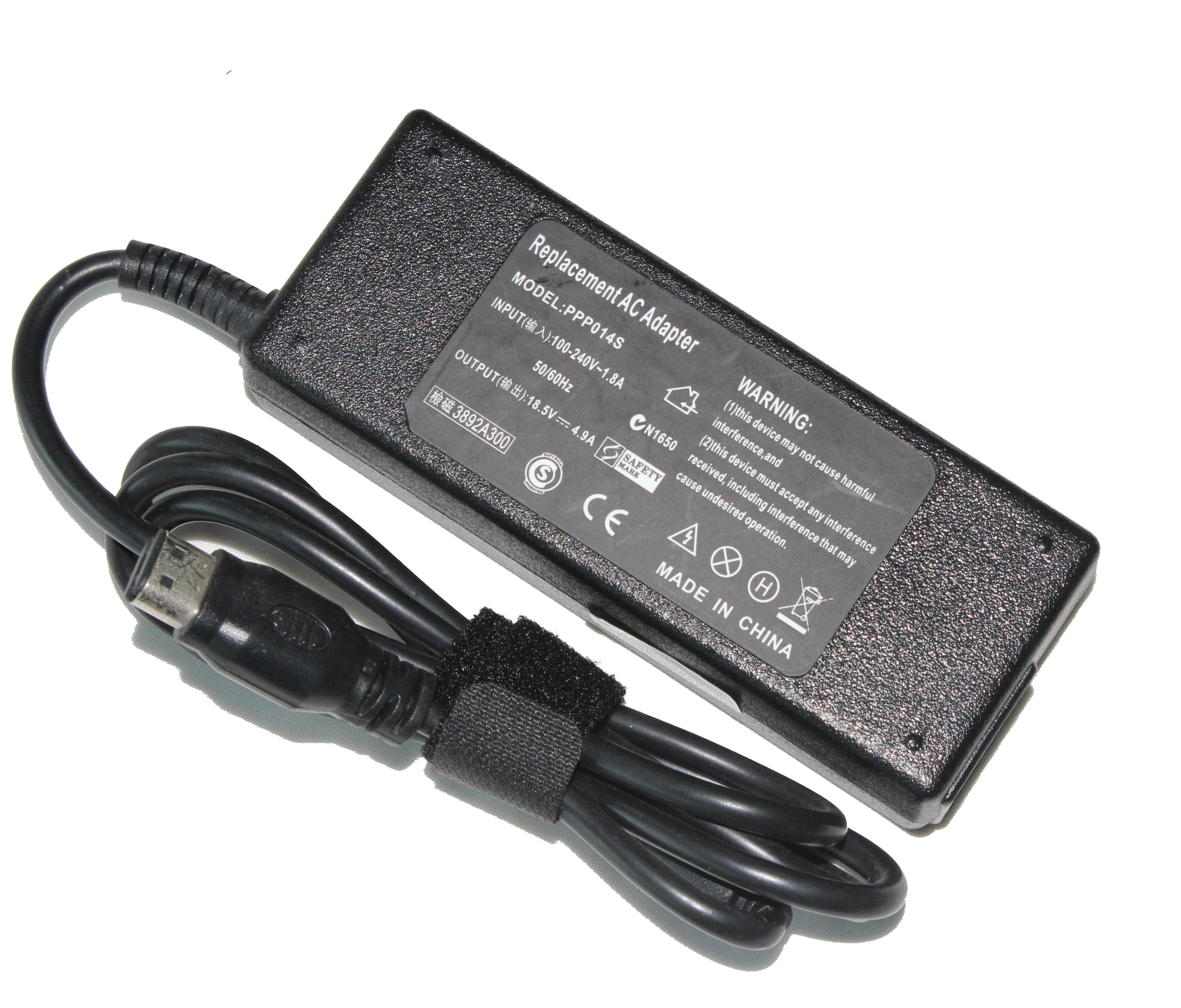 90W 18.5V 4.9A Notebook Adapter for HP Pavilion zv6000 375118-001