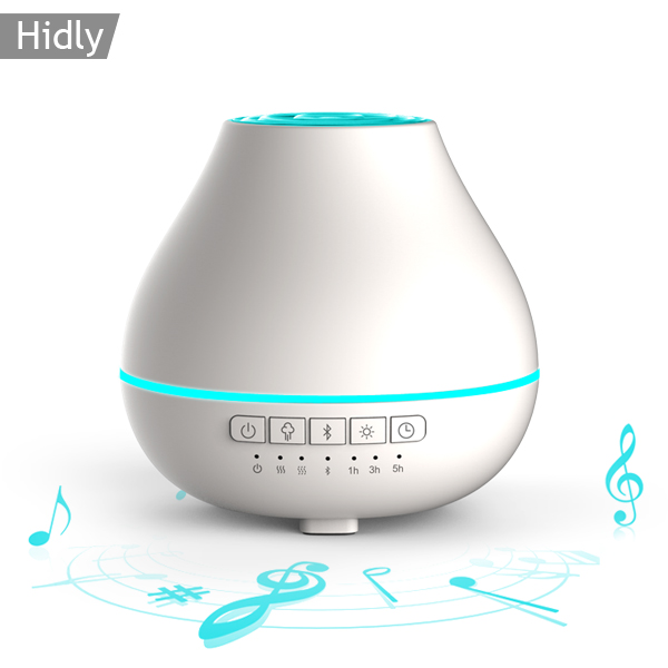 2018 New Arrival Ultrasonic Aroma Diffuser with Bluetooth Music Player for Essential Oil Whole