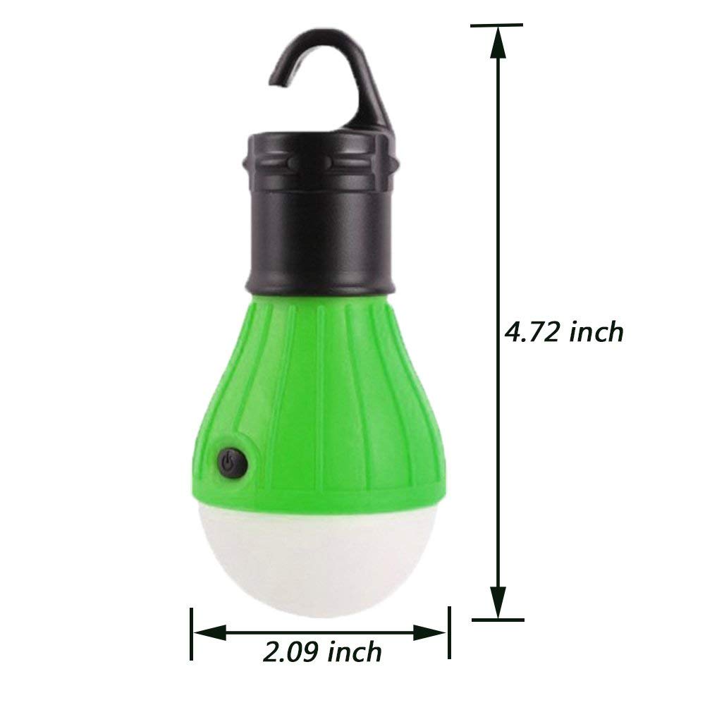 Lostest Price Portable Handy Led Bulb Light Waterproof Shockproof Tent Camping Lantern with Hook Hanging On Your Backpack