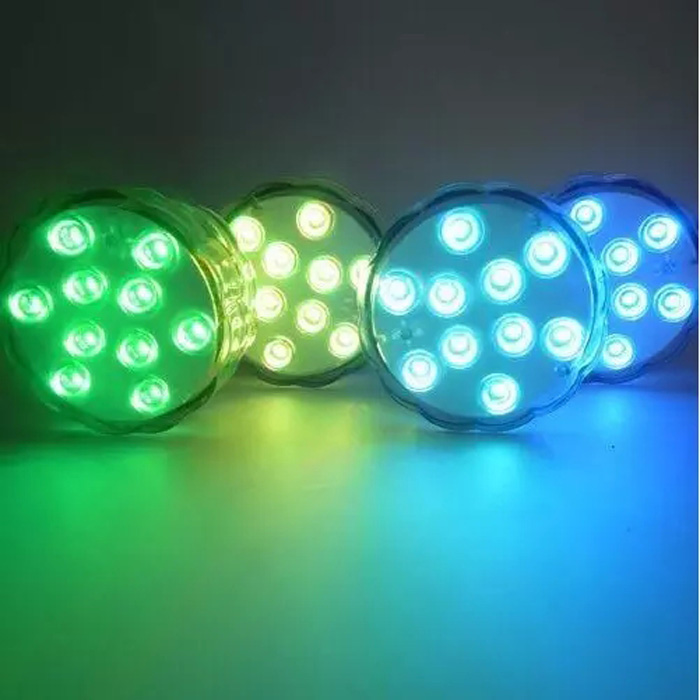 LED Remote lights 3*AAA Battery Multicolor Bright LED Lamp,Waterproof Party Tea Floralytes Vase Base decorative light