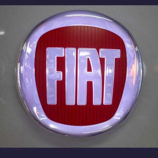 Famous Car Illuminated Logos Big Alphabet Letters Roads Signs 3D Stainless Steel Metal Car Logo Sign