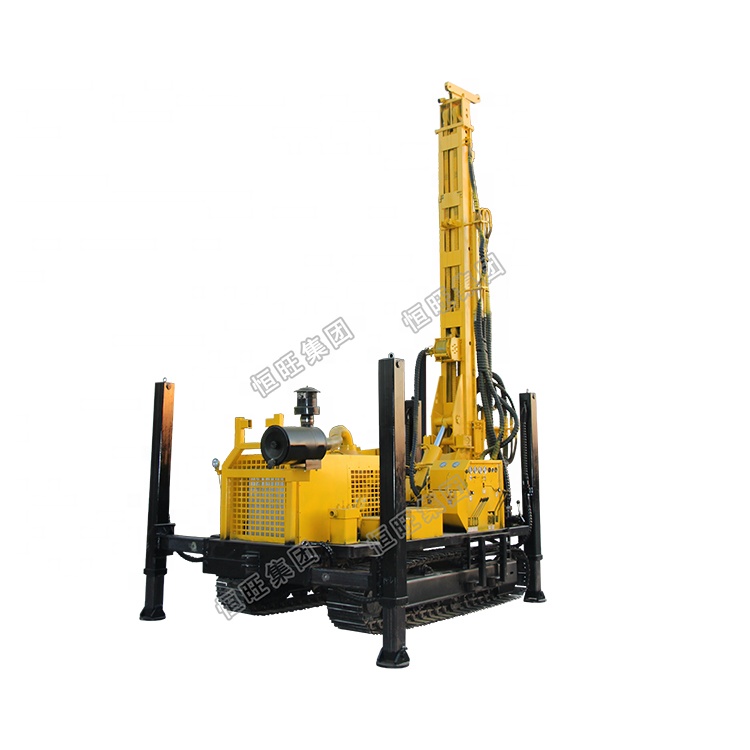 Crawler Pneumatic Water Well Drilling Rig Dth Hammer Drilling Rig For Hard Rock Geology