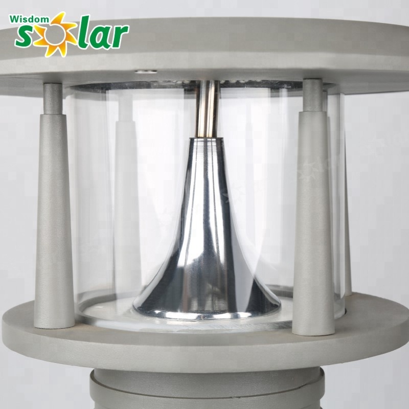 outdoor solar Aluminum stainless steel solar led garden lamp