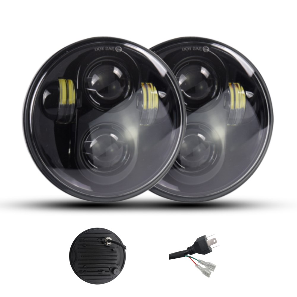 Hot selling high quality 5.75inch h002 led headlight round headlight