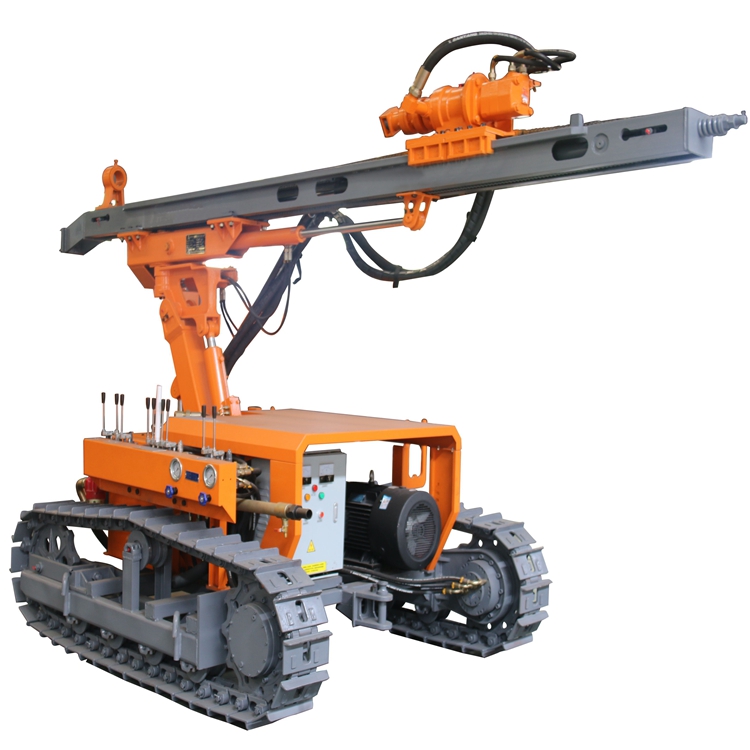 pneumatic powered 30m depth borehole drilling machine intelligent DTH drilling rig