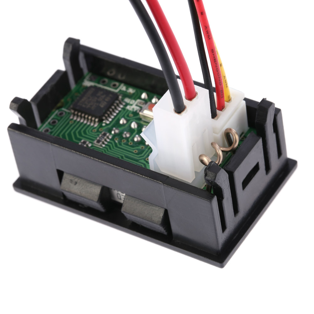 High Precision Digital voltmeter LED Display Voltmeter Ammeter DC Voltage Current Meter diagnostic-tool 0-33.00V 0-999.9mA-3A