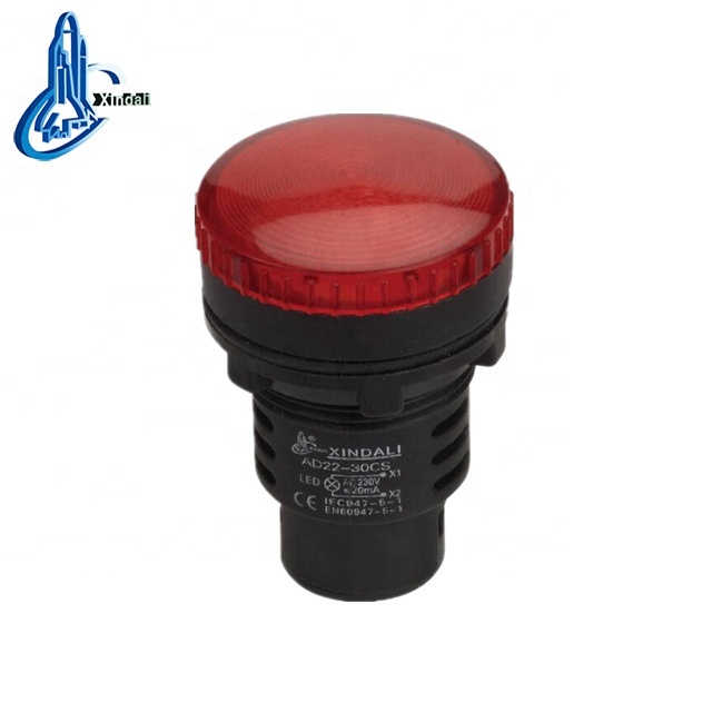 high quality LED indicator light/signal lamp AD22-30CS