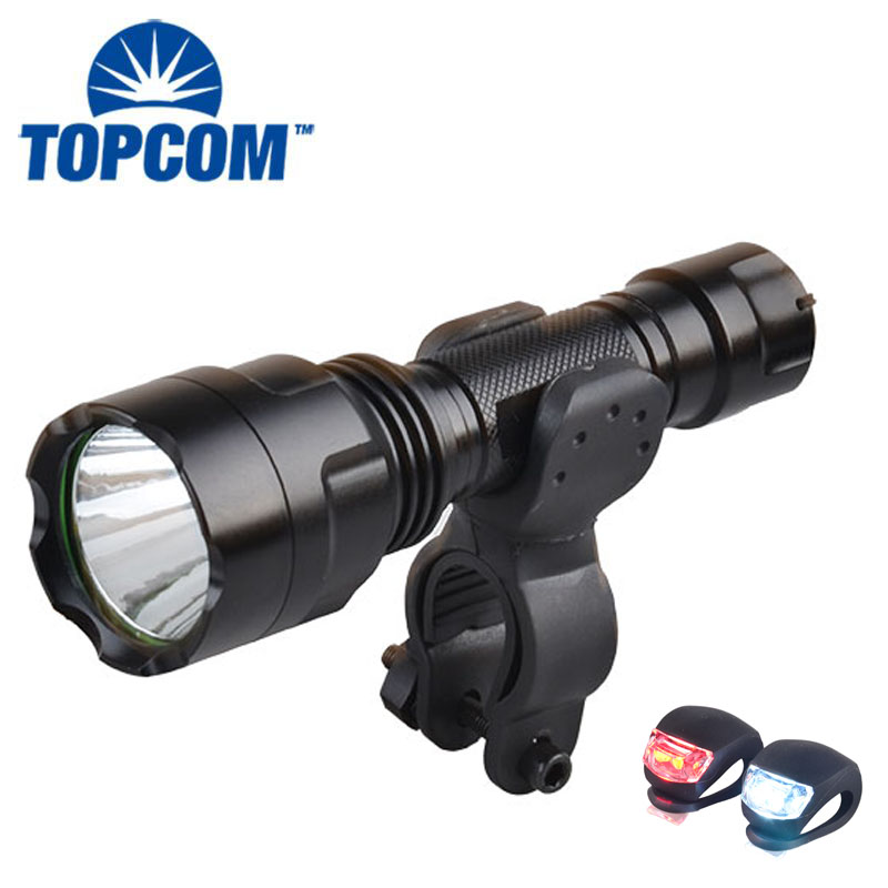 Portable 1000LM 5 Modes Bicycle Waterproof T6 Aluminum LED Torch Rechargeable