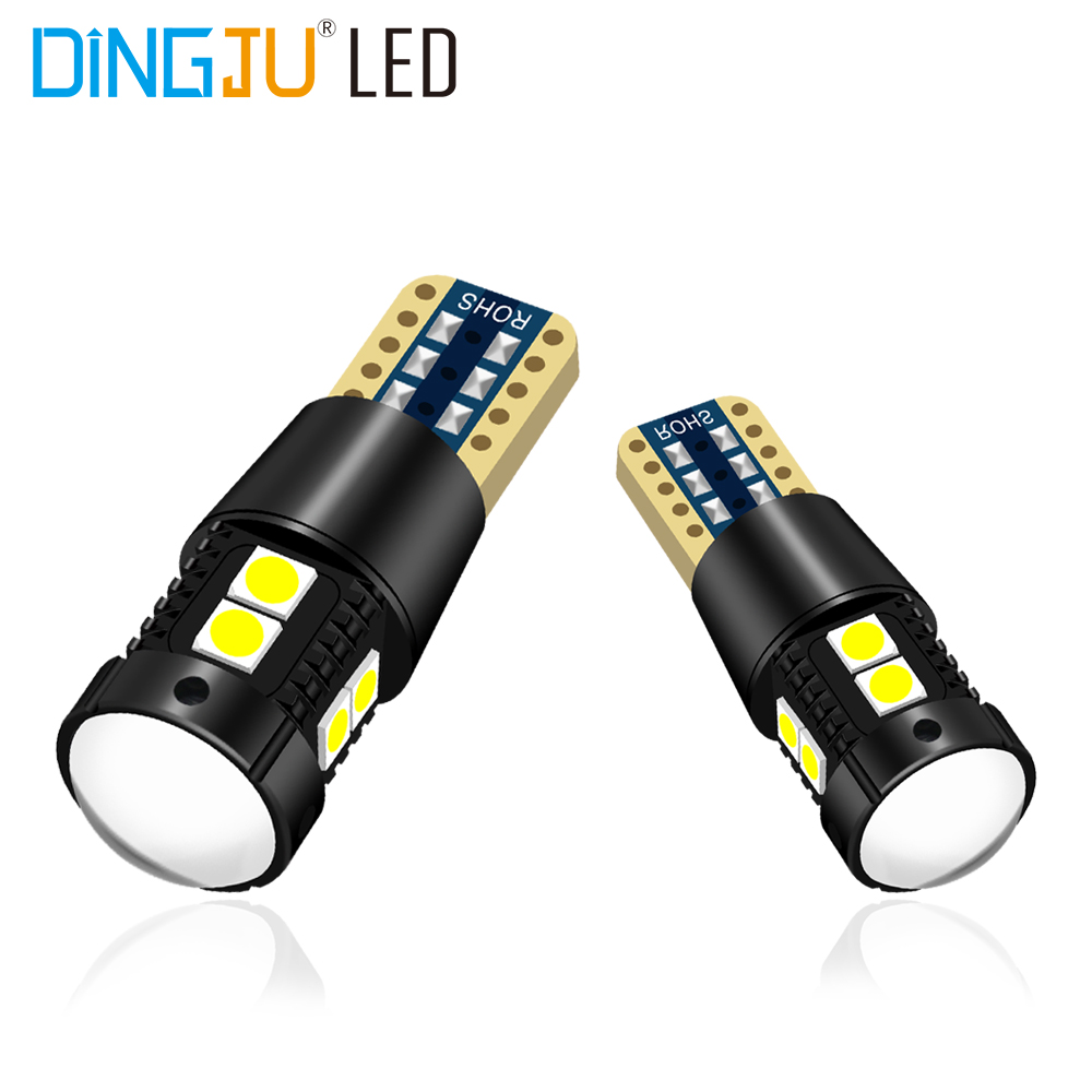 Factory Direct Sales T10 10smd3030 W5w 194 Led Auto Bulb 12v 217lm Width Reading Light Licence Plate warm White Car Fast Deliver