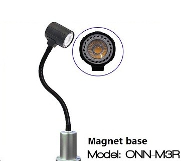 ONN M3R 4.5W 24V/220V gooseneck machine work light with magnet base