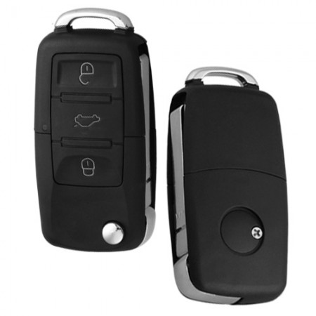 Replacement Folding Keyless Entry Remote Key Fob Shell for VW