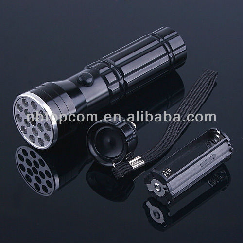 three color led flashlight,white uv and red laser light flashlight