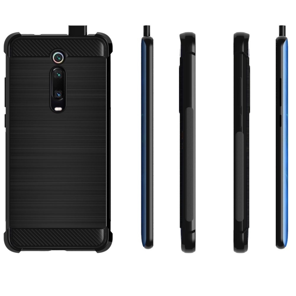 Carbon Fiber Soft Tpu case For Redmi K20 Pro