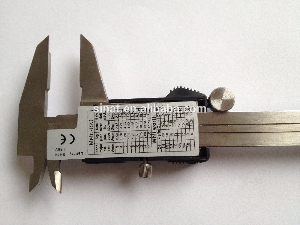 200mm Electronic digital caliper stainless hardened