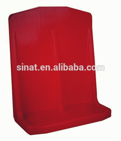 Rotational mould double fire extinguisher stand