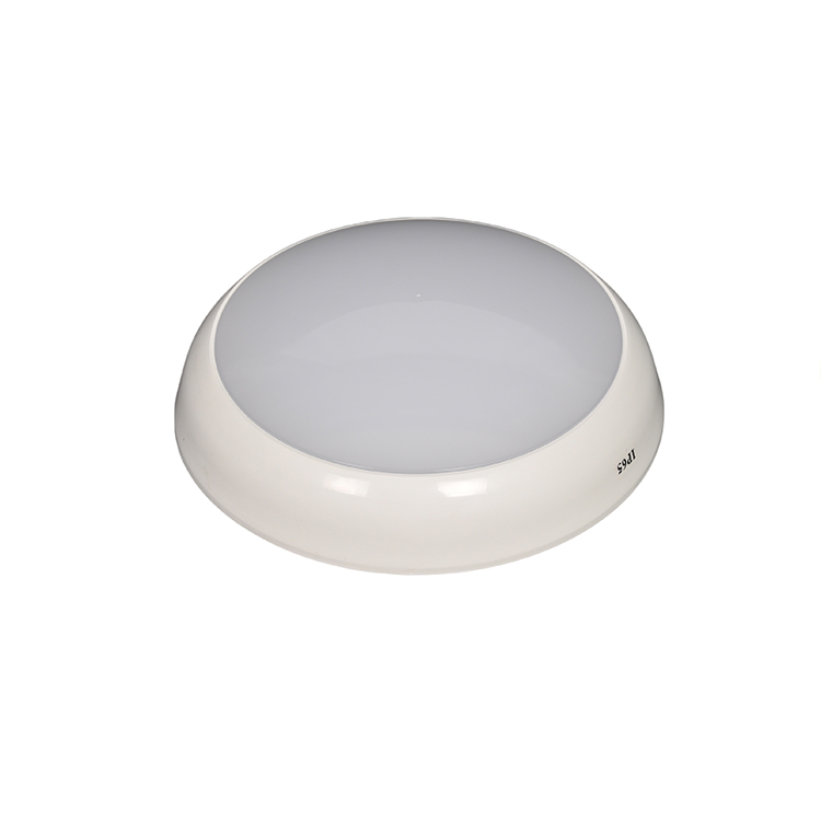 LED Bulkhead Fitting Emergency/Standard/Sensor 12W 2D IP54 White Fitting