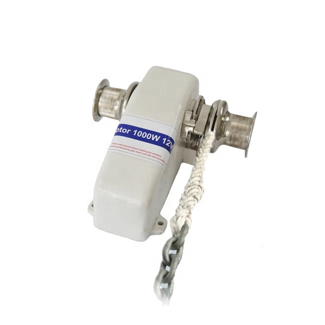 JVH-016 small boat anchor chain winch 12v electric windlass 316